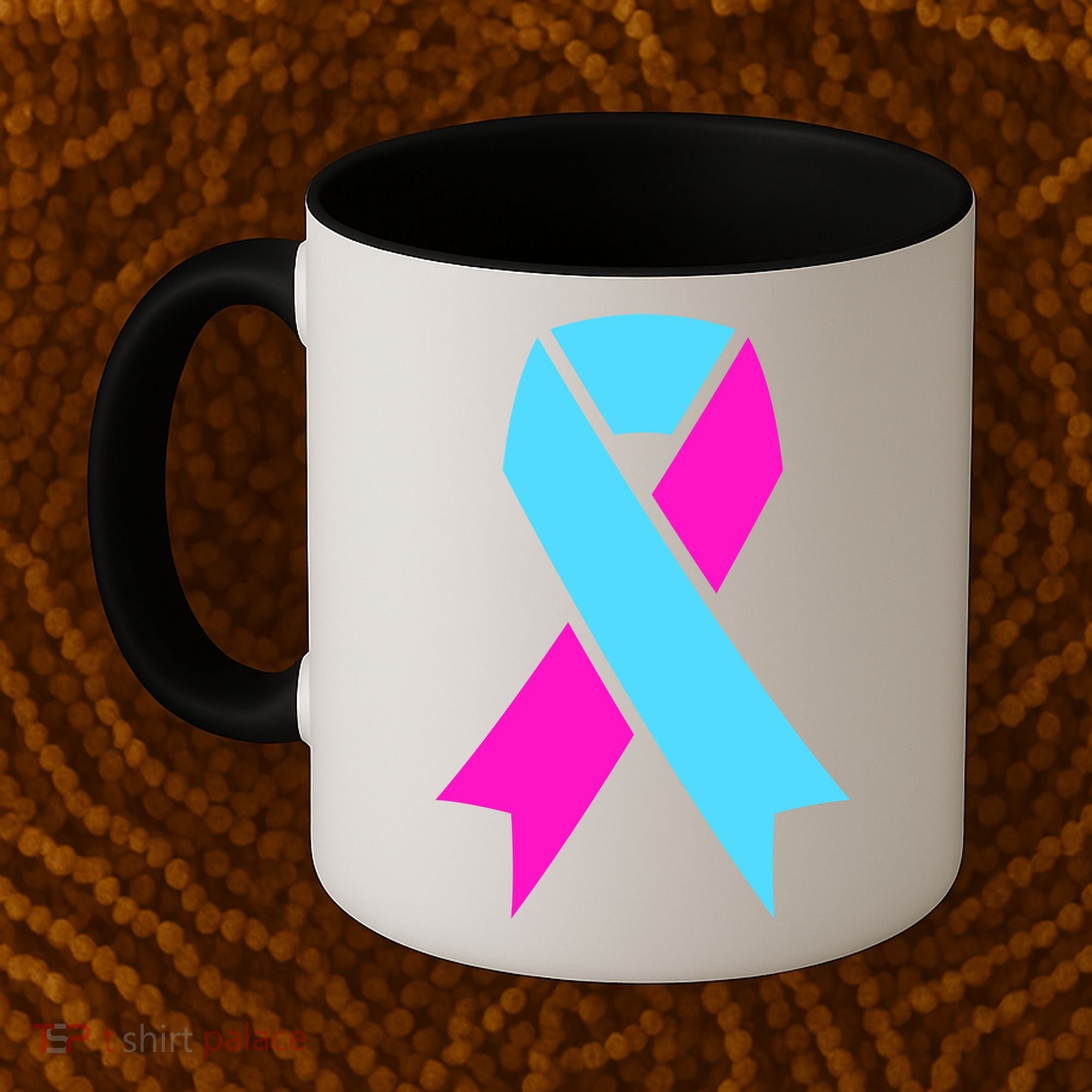 Pro Life Ribbon Pregnancy Infant Loss Awareness Stop Abortion Coffee Mug