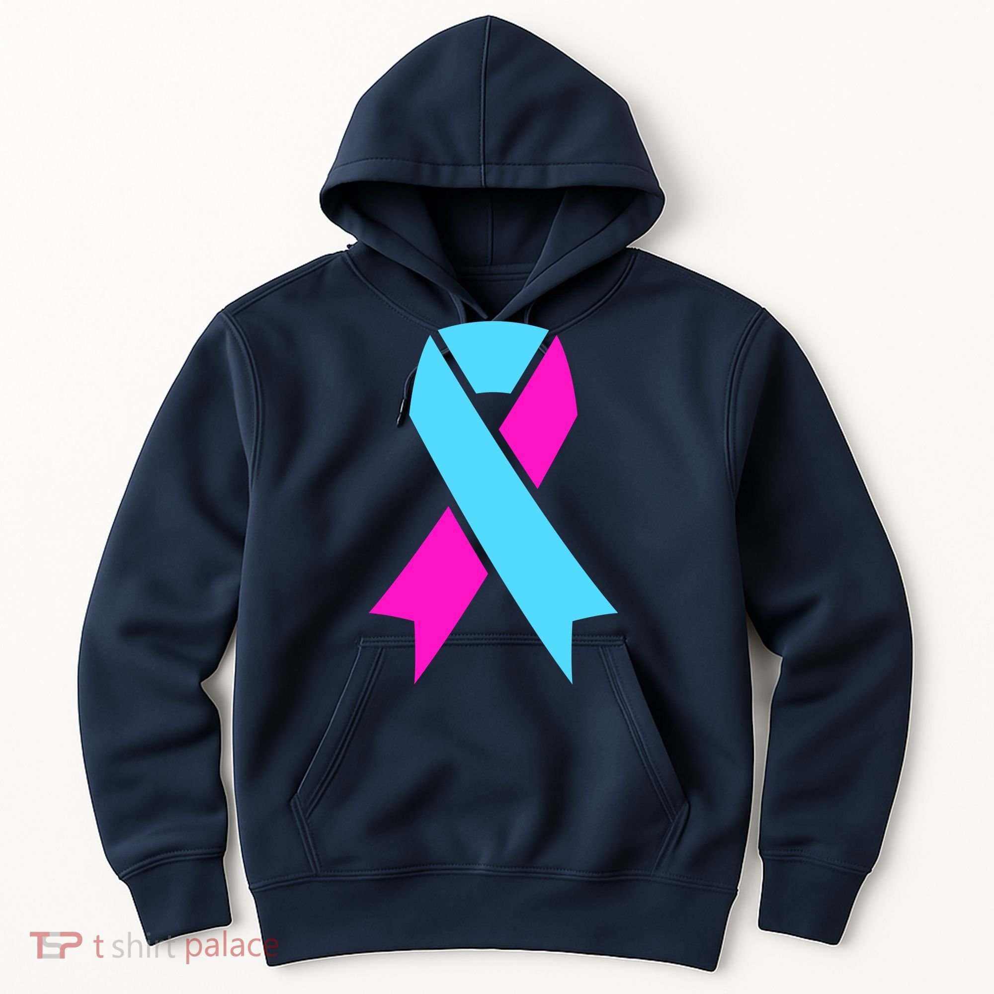 Pro Life Ribbon Pregnancy Infant Loss Awareness Stop Abortion Hoodie