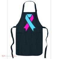 Pro Life Ribbon Pregnancy Infant Loss Awareness Stop Abortion Apron thumb 0