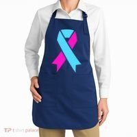 Pro Life Ribbon Pregnancy Infant Loss Awareness Stop Abortion Apron thumb 2