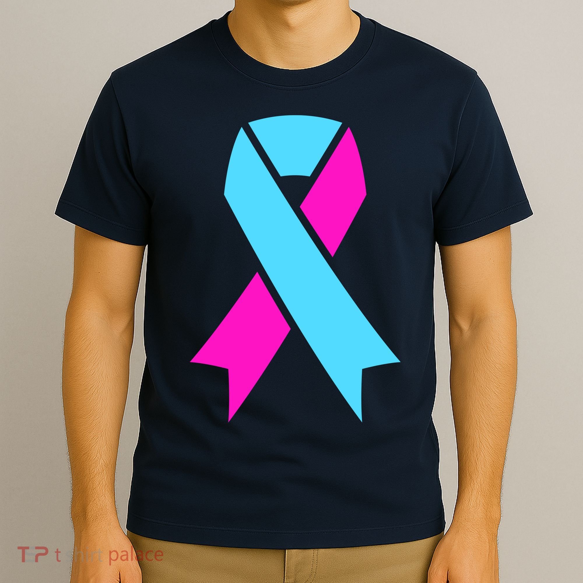 Pro Life Ribbon Pregnancy Infant Loss Awareness Stop Abortion T-Shirt
