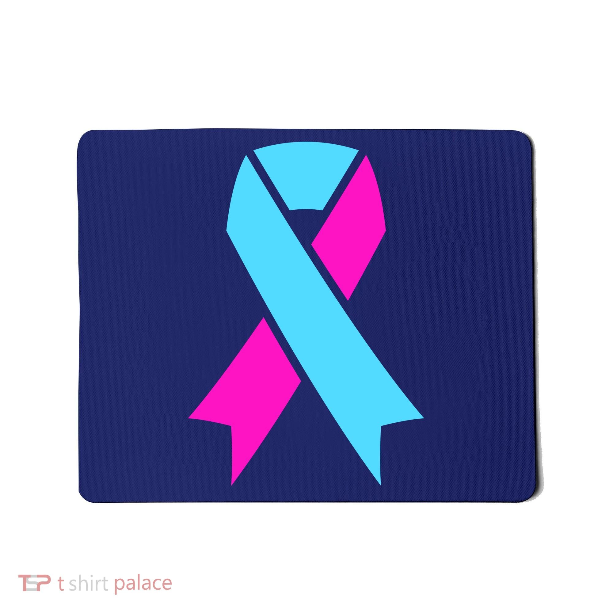 Pro Life Ribbon Pregnancy Infant Loss Awareness Stop Abortion Mousepad