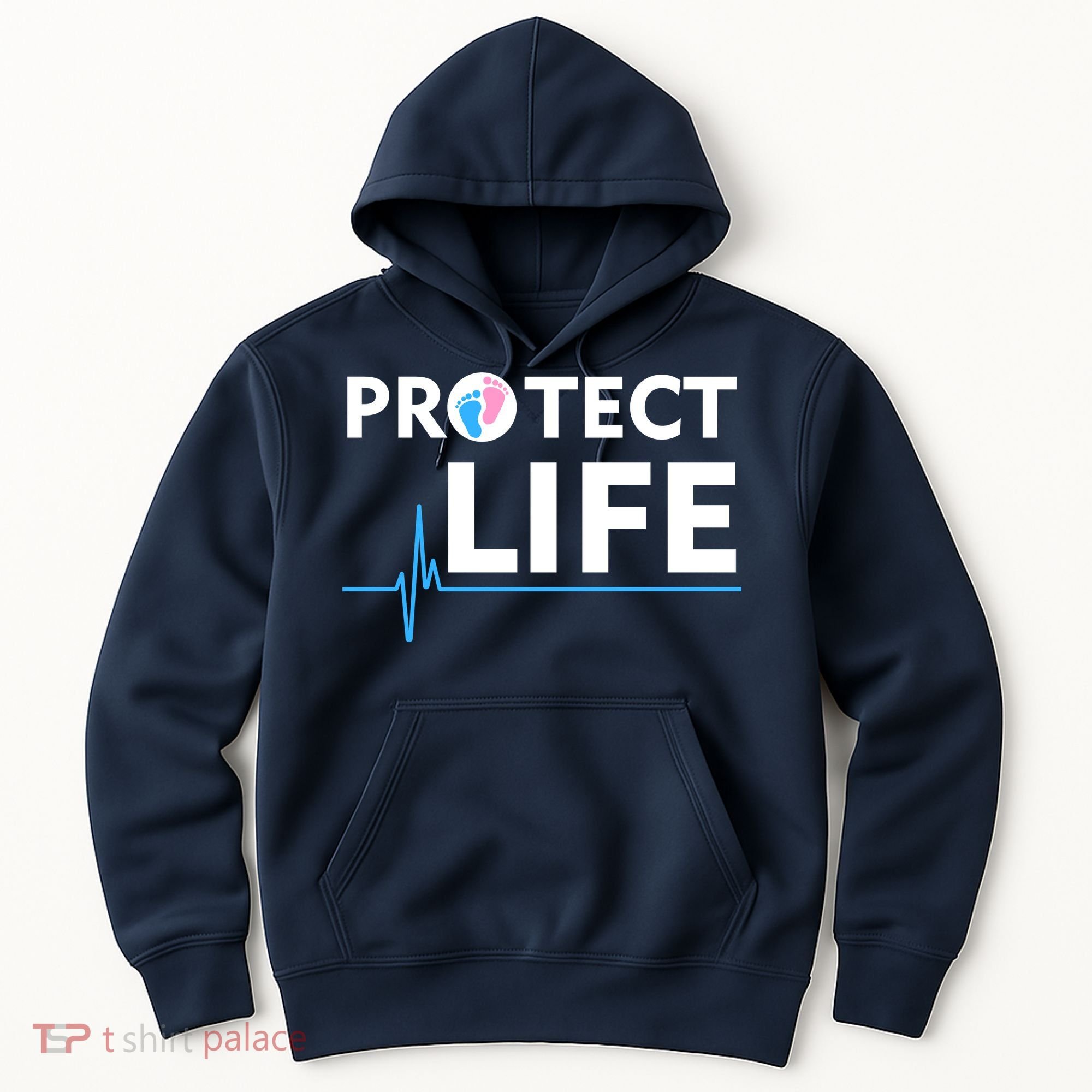 Protect Life Ribbon Pregnancy Infant Loss Awareness Stop Abortion Hoodie