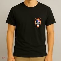 Patriotic Lacrosse Skull T-Shirt thumb 3