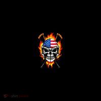 Patriotic Lacrosse Skull Coffee Mug thumb 5