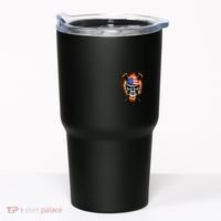 Patriotic Lacrosse Skull Tumbler thumb 0