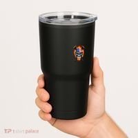 Patriotic Lacrosse Skull Tumbler thumb 2