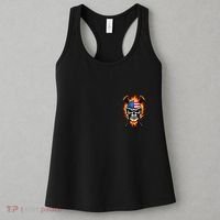 Patriotic Lacrosse Skull Women's Tank Top thumb 3