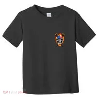 Patriotic Lacrosse Skull Toddler T-Shirt thumb 0