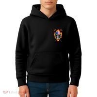 Patriotic Lacrosse Skull Kids Hoodie thumb 4