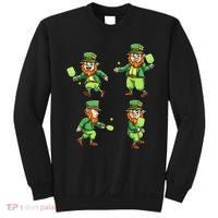 Pickleball Leprechauns St Patrick's Day Pickleball Player Sweatshirt thumb 0