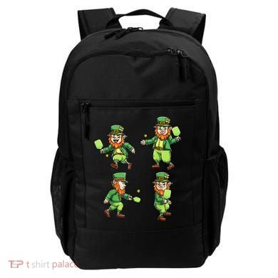 Pickleball Leprechauns St Patrick's Day Pickleball Player Backpack