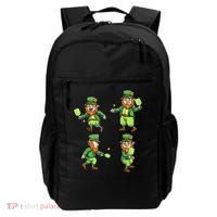 Pickleball Leprechauns St Patrick's Day Pickleball Player Backpack thumb 0