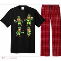 Pickleball Leprechauns St Patrick's Day Pickleball Player Pajama Set thumb 0
