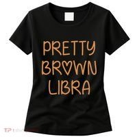 Pretty Libra September October Birthday Asian Latino Black Women's T-Shirt thumb 0