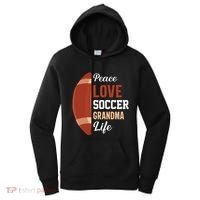 Peace Love Soccer Grandma Life Graphic Women's Hoodie thumb 0