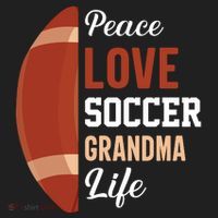 Peace Love Soccer Grandma Life Graphic Tumbler thumb 3