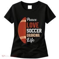 Peace Love Soccer Grandma Life Graphic Women's T-Shirt thumb 0