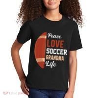 Peace Love Soccer Grandma Life Graphic Kids T-Shirt thumb 2