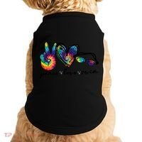 Peace Love Swim Goggles Tie Dye Swimmer Swimming Gift Doggie Tank thumb 0