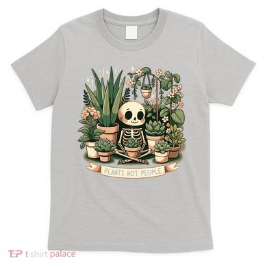 Plant Lover Skeleton Design  T-Shirt