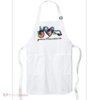 Peace Love Swim Goggles Tie Dye Swimmer Swimming Cool Gift Apron thumb 0