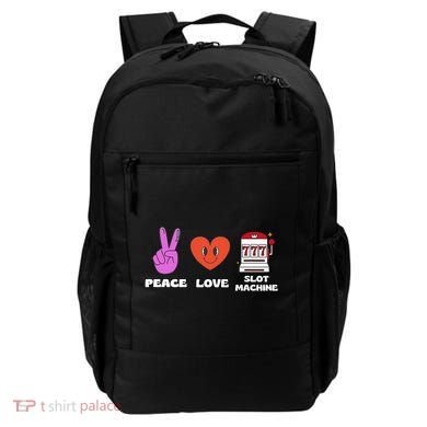 Peace Love Slot Machine Backpack
