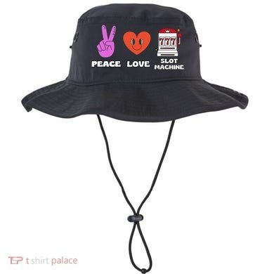 Peace Love Slot Machine Bucket Hat