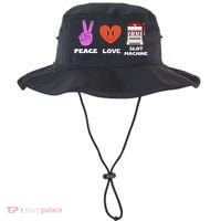 Peace Love Slot Machine Bucket Hat thumb 0