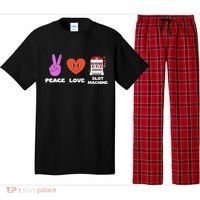 Peace Love Slot Machine Pajama Set thumb 0