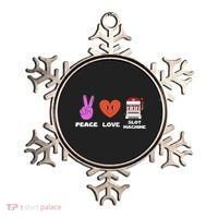 Peace Love Slot Machine Ornament thumb 0
