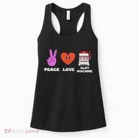 Peace Love Slot Machine Women's Tank Top thumb 0