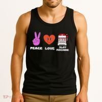 Peace Love Slot Machine Tank Top thumb 3
