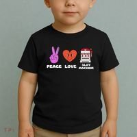 Peace Love Slot Machine Toddler T-Shirt thumb 2