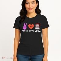 Peace Love Slot Machine Women's T-Shirt thumb 4