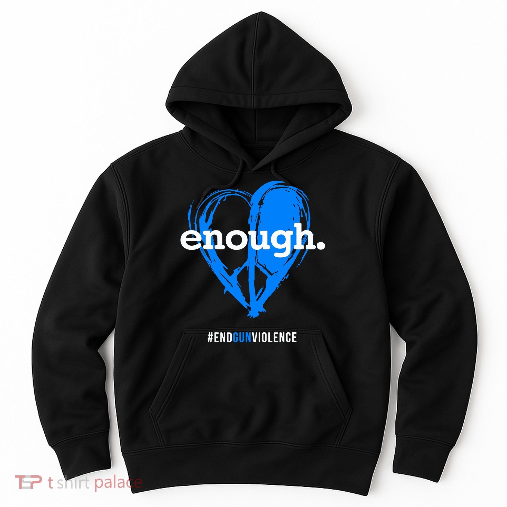 Peace & Love Symbol, Anti Gun Hoodie