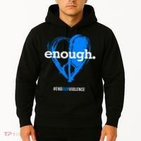 Peace & Love Symbol, Anti Gun Hoodie thumb 2