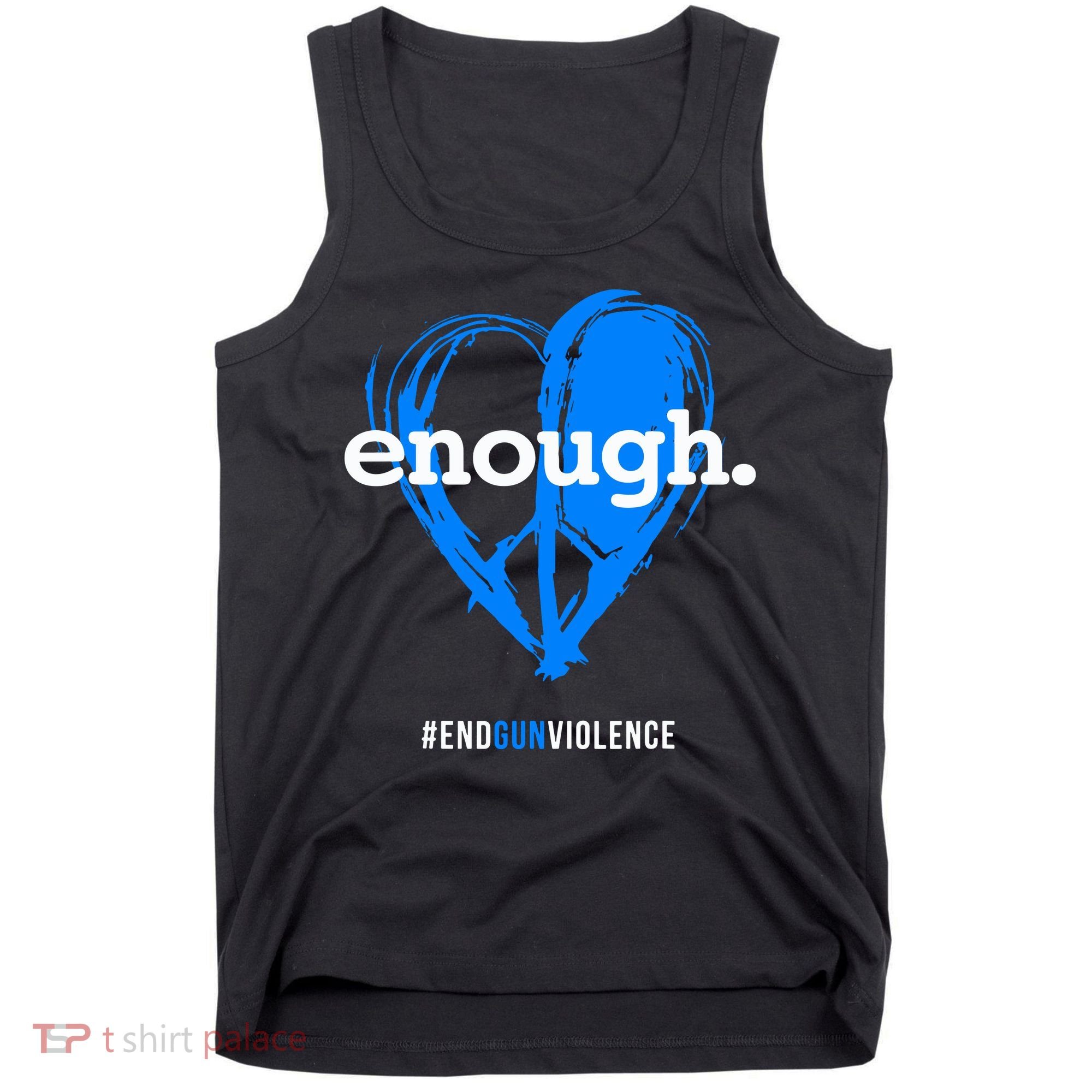 Peace & Love Symbol, Anti Gun Tank Top