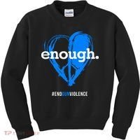 Peace & Love Symbol, Anti Gun Kids Sweatshirt thumb 0
