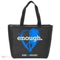 Peace & Love Symbol, Anti Gun Tote Bag thumb 0