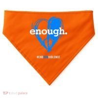 Peace & Love Symbol, Anti Gun USA-Made Doggie Bandana thumb 0
