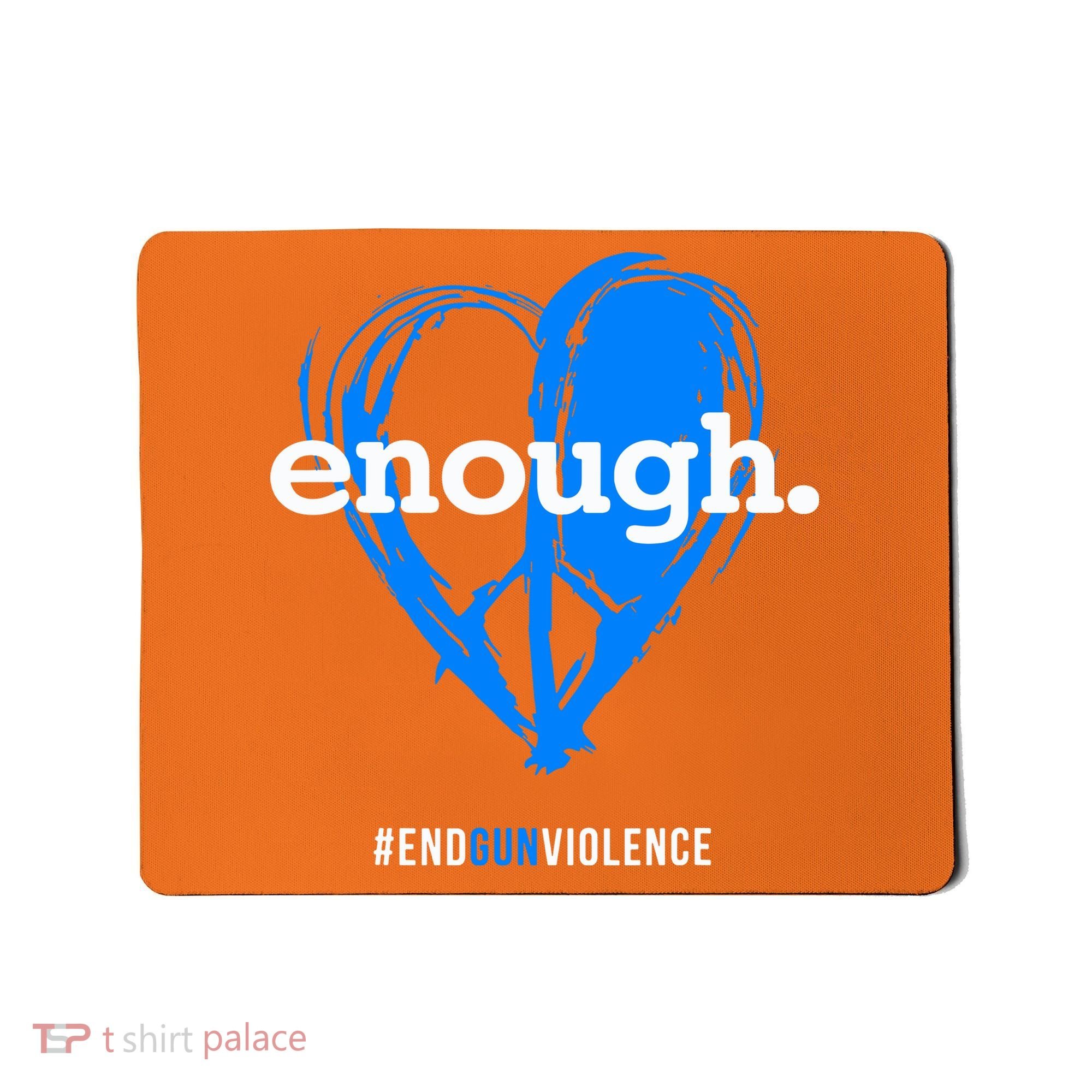 Peace & Love Symbol, Anti Gun Mousepad