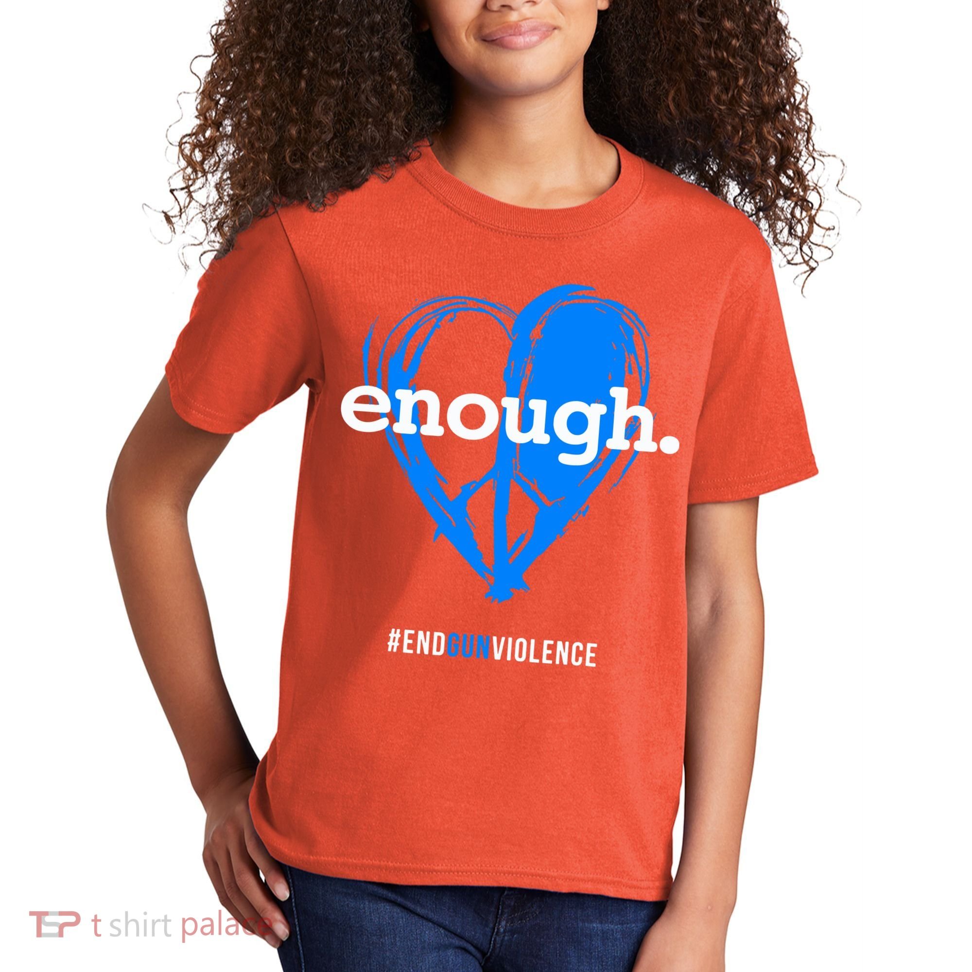 Peace & Love Symbol, Anti Gun Kids T-Shirt