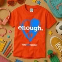 Peace & Love Symbol, Anti Gun Kids T-Shirt thumb 3