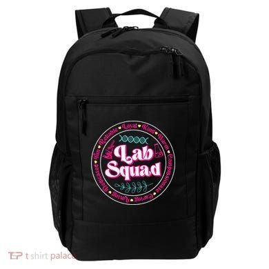Pink Lab Squad Lab Scientist Microbiologist Backpack