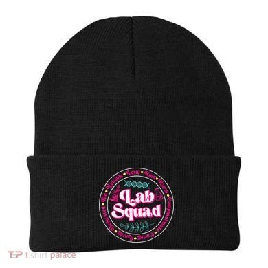 Pink Lab Squad Lab Scientist Microbiologist Beanie