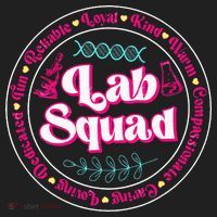 Pink Lab Squad Lab Scientist Microbiologist Beanie thumb 2