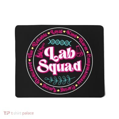 Pink Lab Squad Lab Scientist Microbiologist Mousepad