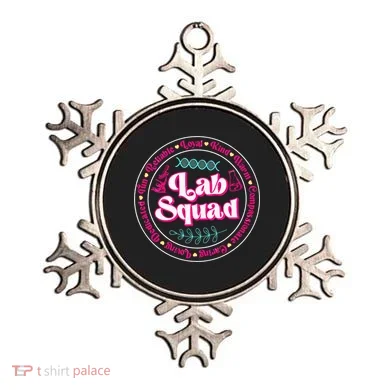 Pink Lab Squad Lab Scientist Microbiologist Ornament