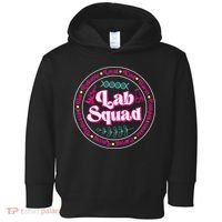 Pink Lab Squad Lab Scientist Microbiologist Toddler Hoodie thumb 0